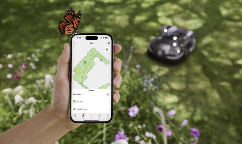 Technológia Husqvarna AIM Automower Inteligentné mapovanie