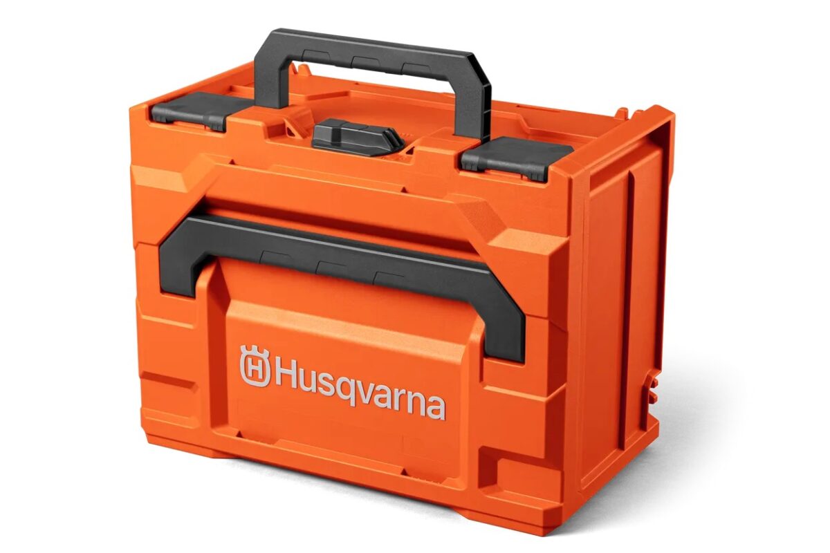 Box na akumulátory Husqvarna, certifikovaný UN3480